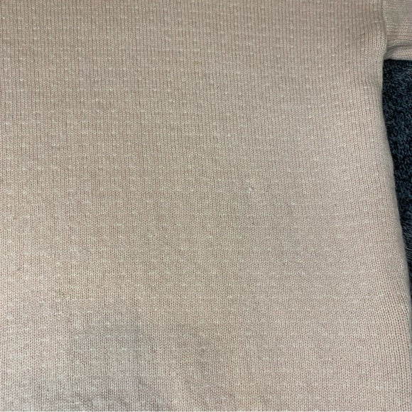 [XS] Lululemon Merino Wool Pink Crew Neck Sweater with Side Zippers - Picture 7 of 8